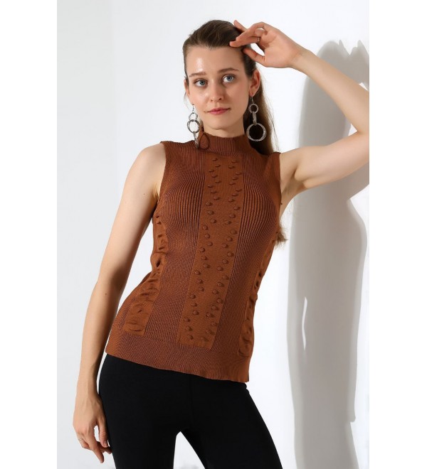 214557 BORDO KAZAK TRİKO