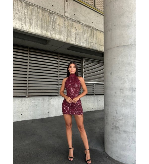214794 BORDO ABİYE PUL PAYET