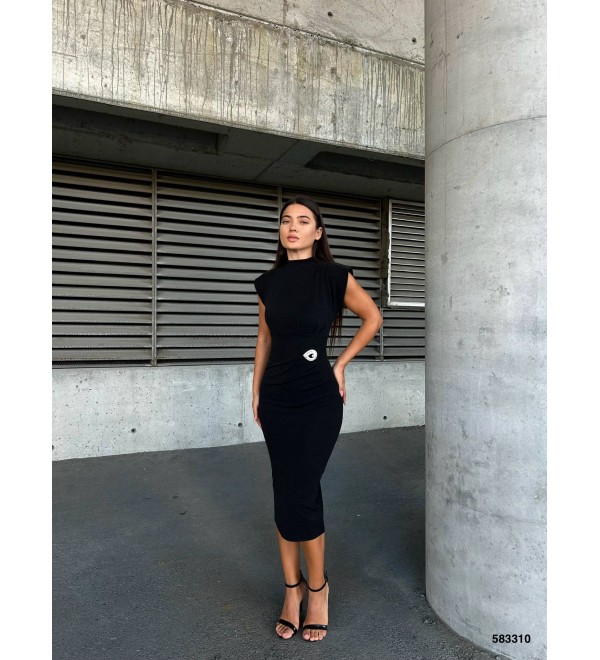 214874 BLACK DRESS 