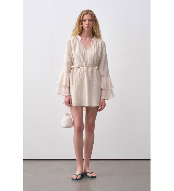 215304 CREAM DRESS