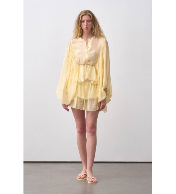215307 YELLOW DRESS