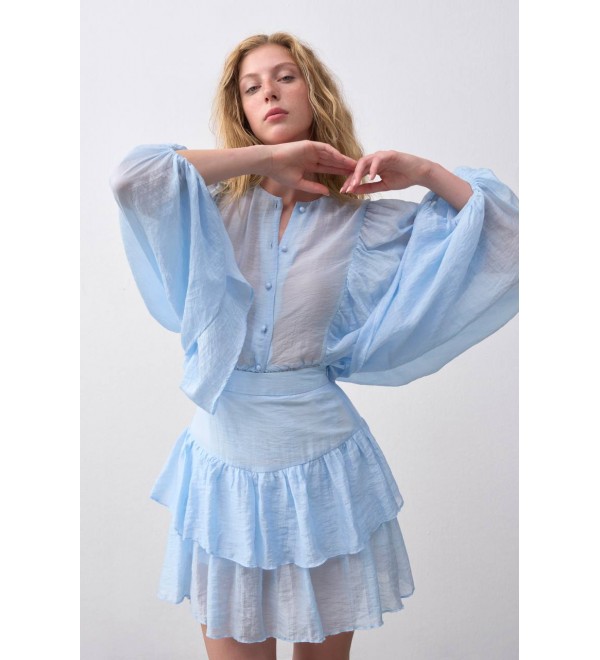 215308 BLUE DRESS