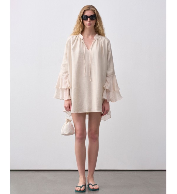 215316 CREAM DRESS