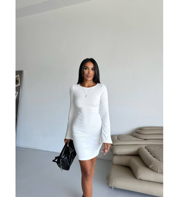 215459 WHITE DRESS 