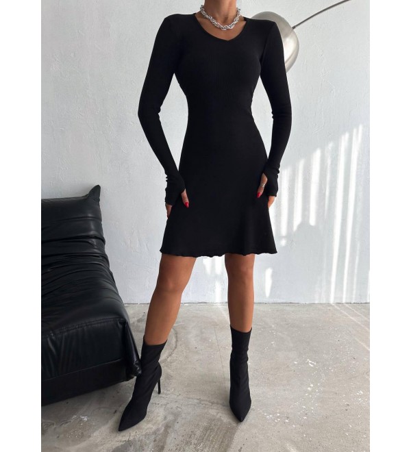 215461 BLACK DRESS 