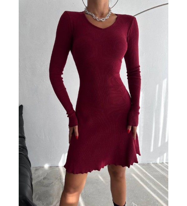 215463 BORDO ELBİSE OTTOMAN  KUMAŞ