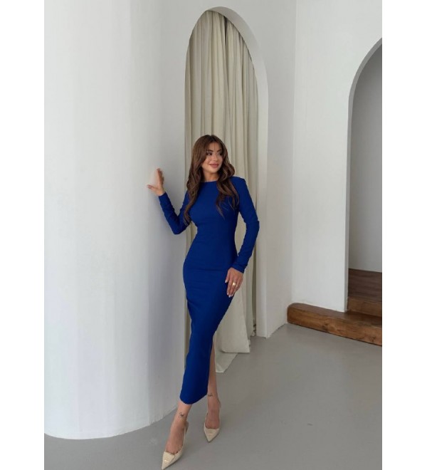 215473 SAKS ELBİSE DABIL KUMAŞ