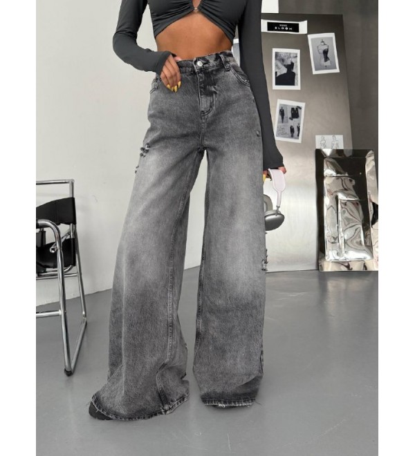 215708 ANTRASİT KOT PANTOLON DENİM