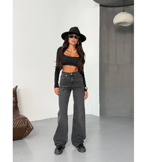 215712 ANTRASİT KOT PANTOLON DENİM
